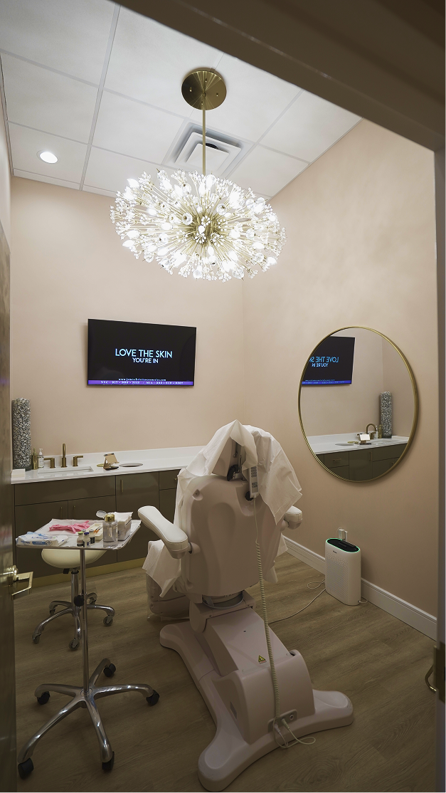 James Christian Cosmetics treatment room